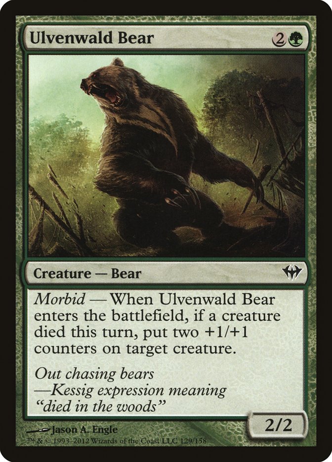 Ulvenwald Bear [Dark Ascension] | Red Riot Games CA