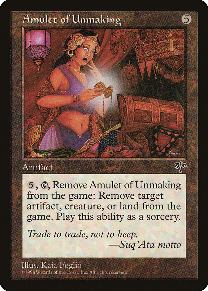 Amulet of Unmaking [Mirage] | Red Riot Games CA