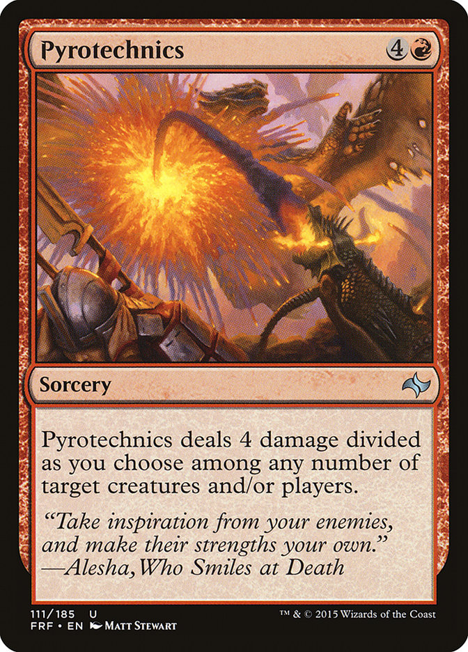 Pyrotechnics [Fate Reforged] | Red Riot Games CA