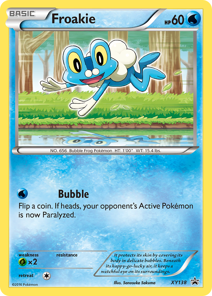 Froakie (XY138) [XY: Black Star Promos] | Red Riot Games CA