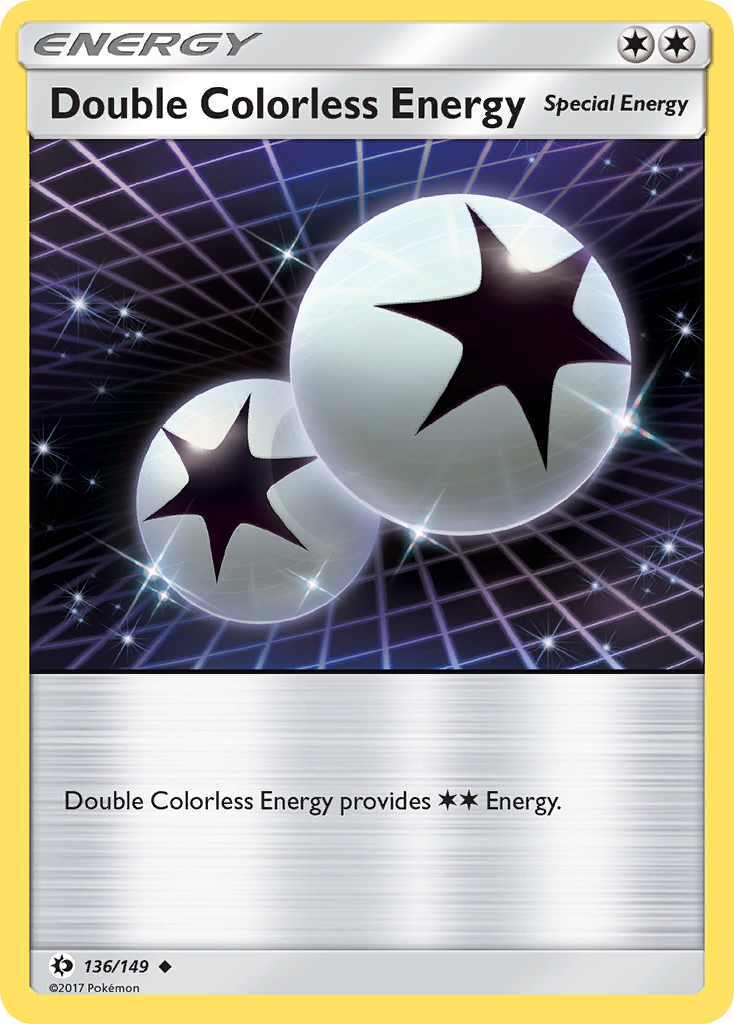 Double Colorless Energy (136/149) [Sun & Moon: Base Set] | Red Riot Games CA