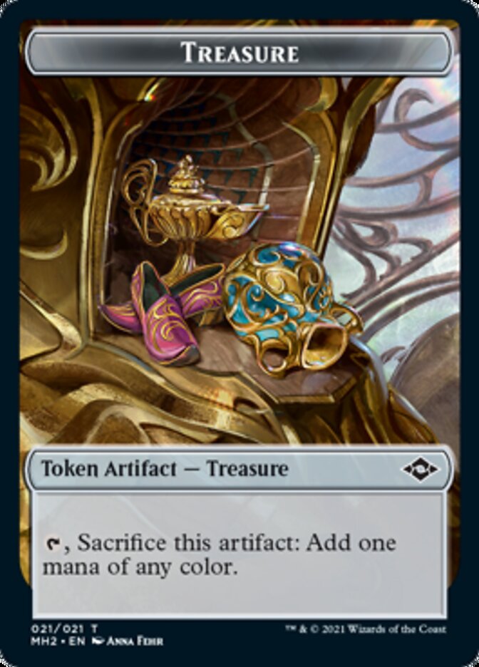 Insect // Treasure (21) Double-Sided Token [Modern Horizons 2 Tokens] | Red Riot Games CA