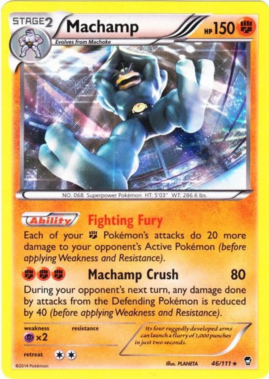 Machamp (46/111) [XY: Furious Fists] | Red Riot Games CA