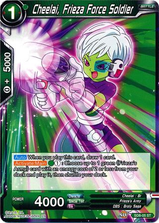 Cheelai, Frieza Force Soldier (Starter Deck - Rising Broly) (SD8-05) [Destroyer Kings] | Red Riot Games CA