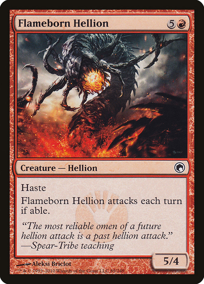 Flameborn Hellion [Scars of Mirrodin] | Red Riot Games CA