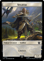 Soldier // Food Token [The Lord of the Rings: Tales of Middle-Earth Commander Tokens] | Red Riot Games CA