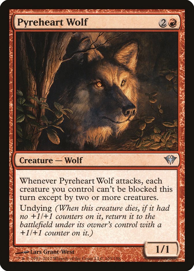 Pyreheart Wolf [Dark Ascension] | Red Riot Games CA