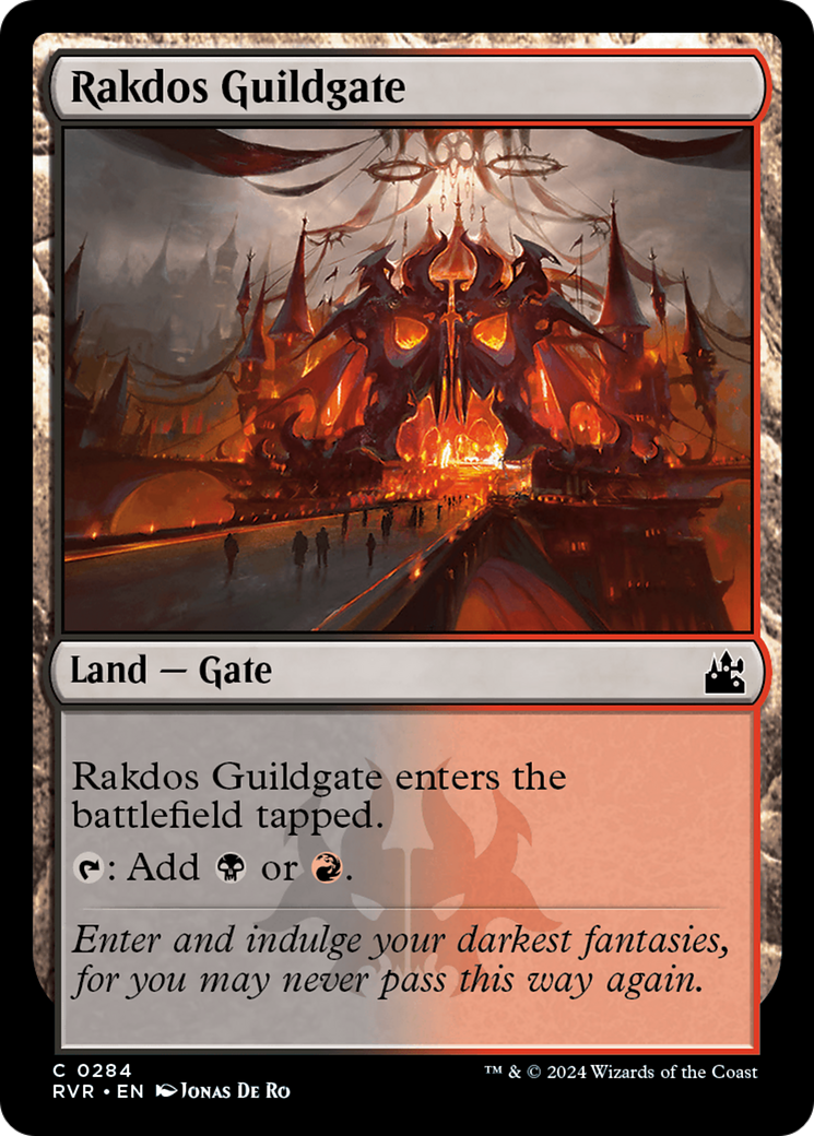 Rakdos Guildgate [Ravnica Remastered] | Red Riot Games CA