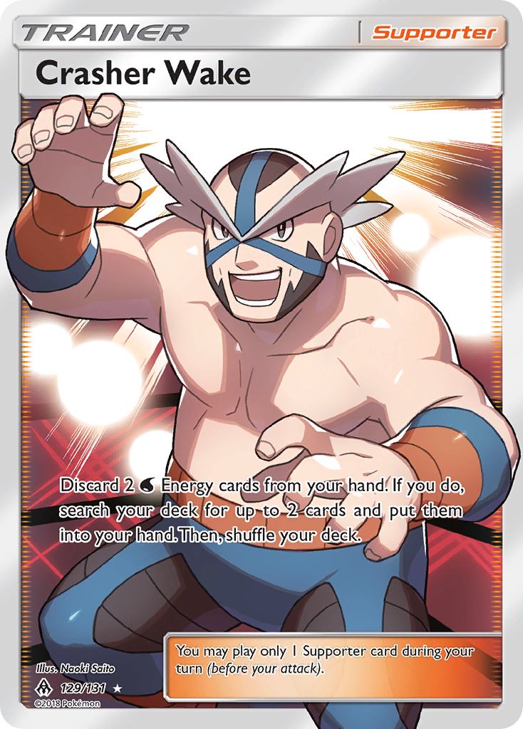 Crasher Wake (129/131) [Sun & Moon: Forbidden Light] | Red Riot Games CA