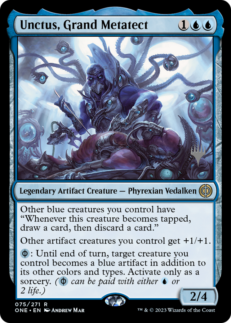 Unctus, Grand Metatect (Promo Pack) [Phyrexia: All Will Be One Promos] | Red Riot Games CA