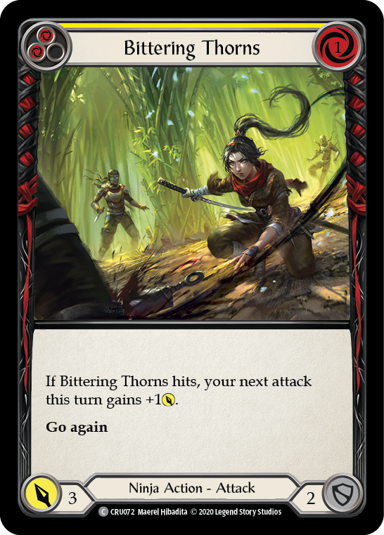 Bittering Thorns [CRU072] (Crucible of War)  1st Edition Normal | Red Riot Games CA