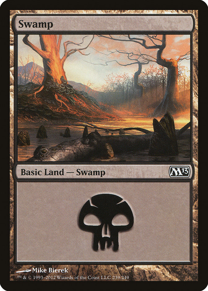 Swamp (239) [Magic 2013] | Red Riot Games CA