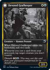 Devoted Grafkeeper // Departed Soulkeeper [Innistrad: Double Feature] | Red Riot Games CA