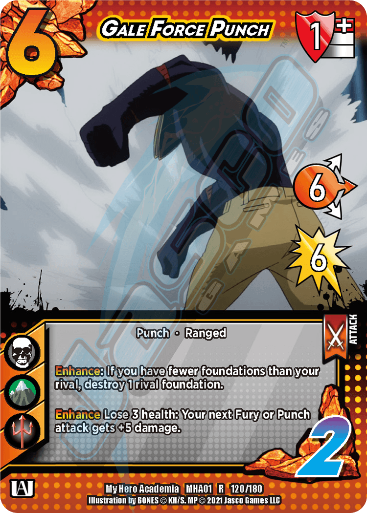 Gale Force Punch [Series 1 Unlimited] | Red Riot Games CA
