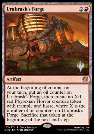 Urabrask's Forge (Promo Pack) [Phyrexia: All Will Be One Promos] | Red Riot Games CA