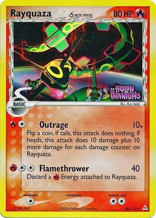 Rayquaza (26/110) (Delta Species) (Stamped) [EX: Holon Phantoms] | Red Riot Games CA