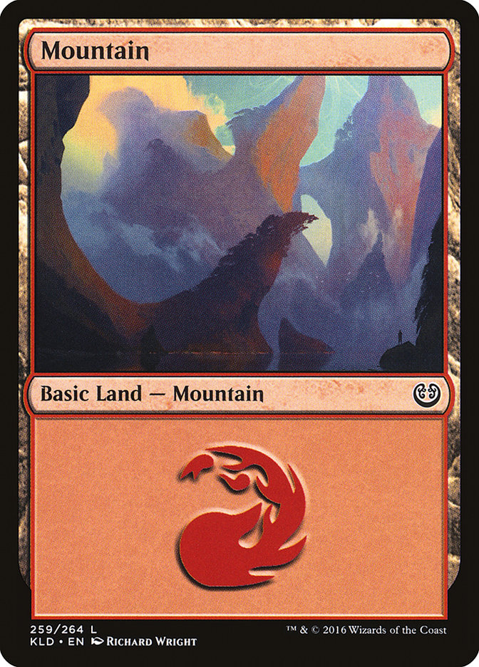 Mountain (259) [Kaladesh] | Red Riot Games CA