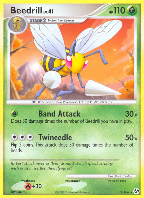 Beedrill (13/106) [Diamond & Pearl: Great Encounters] | Red Riot Games CA