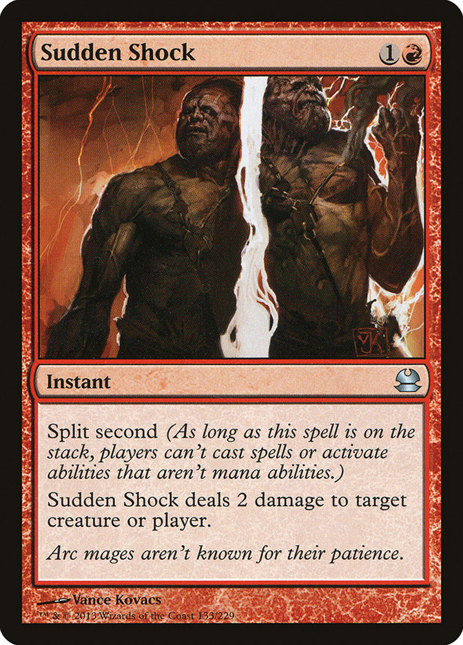 Sudden Shock [Modern Masters] | Red Riot Games CA