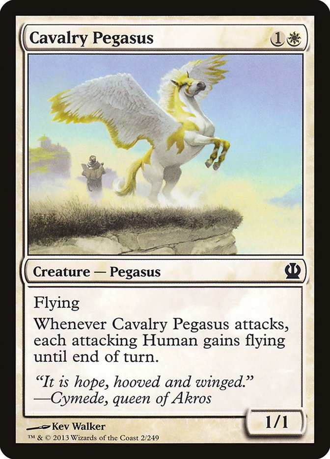 Cavalry Pegasus [Theros] | Red Riot Games CA