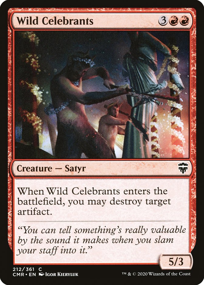 Wild Celebrants [Commander Legends] | Red Riot Games CA