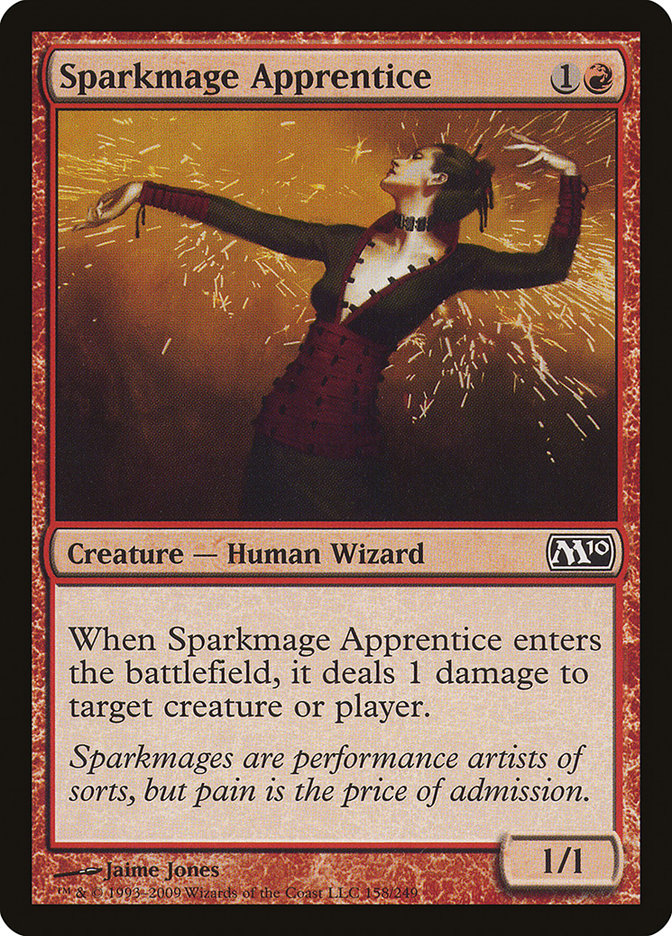 Sparkmage Apprentice [Magic 2010] | Red Riot Games CA