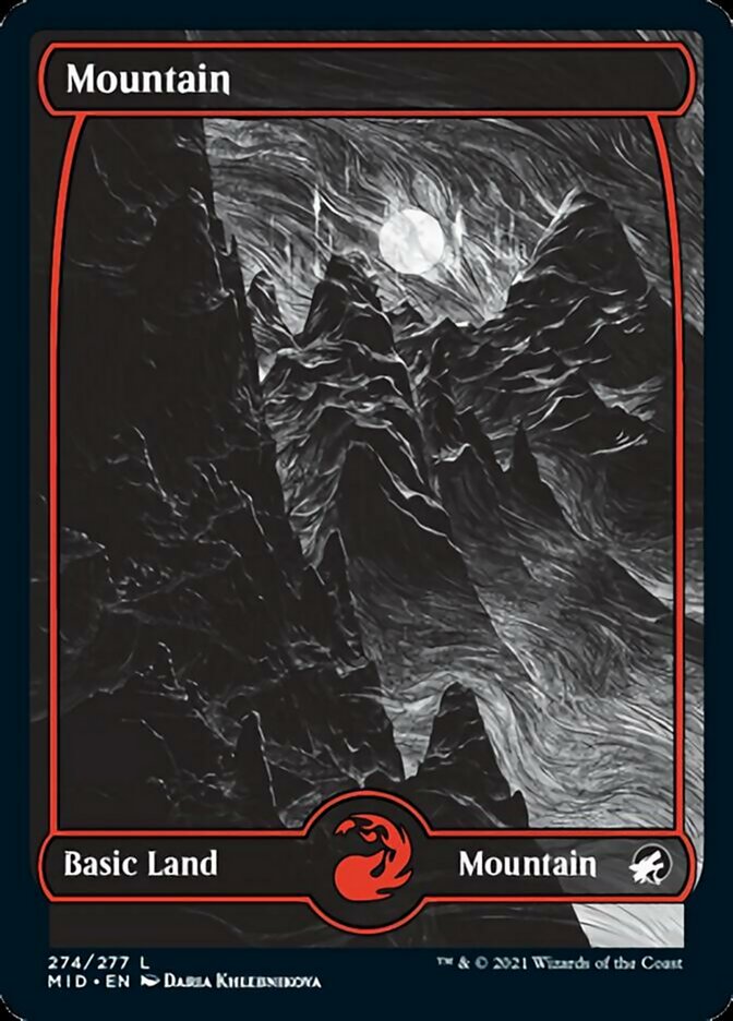 Mountain (274) [Innistrad: Midnight Hunt] | Red Riot Games CA