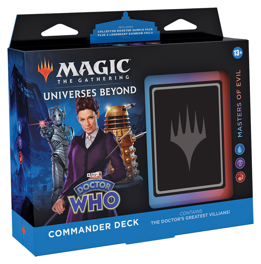 Doctor Who - Commander Deck (Masters of Evil) | Red Riot Games CA