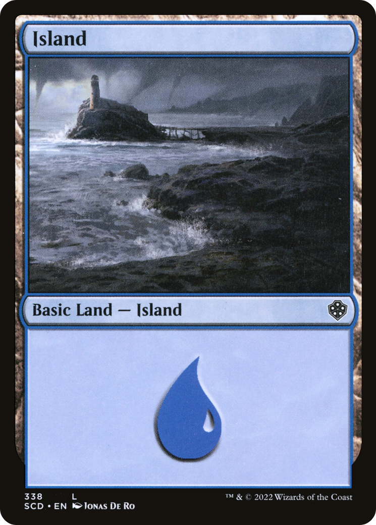 Island (338) [Starter Commander Decks] | Red Riot Games CA