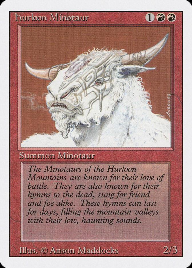 Hurloon Minotaur [Revised Edition] | Red Riot Games CA