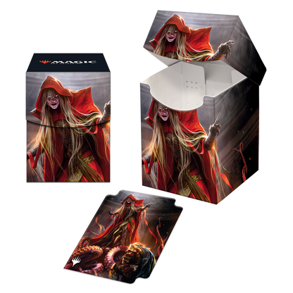 Ultra PRO: 100+ Deck Box - Dominaria United (Dihada, Binder of Wills)