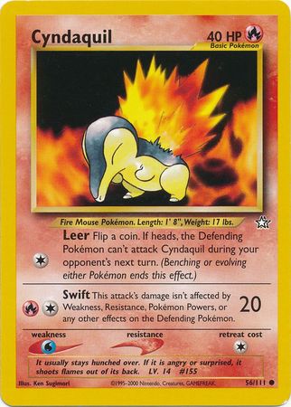 Cyndaquil (56/111) [Neo Genesis Unlimited] | Red Riot Games CA