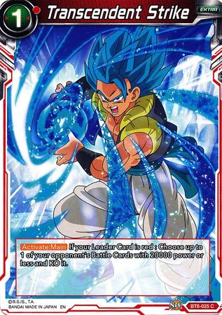 Transcendent Strike (BT6-025) [Destroyer Kings] | Red Riot Games CA