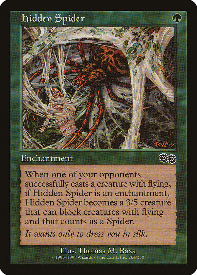 Hidden Spider [Urza's Saga] | Red Riot Games CA
