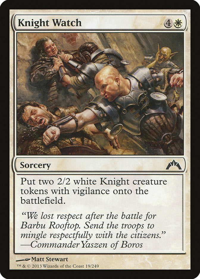 Knight Watch [Gatecrash] | Red Riot Games CA