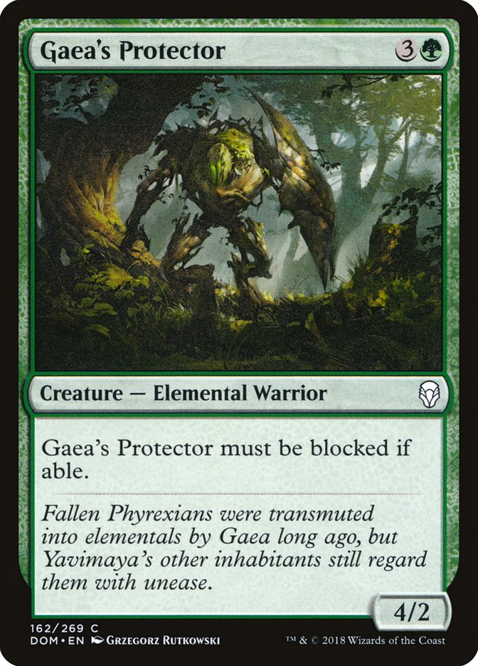 Gaea's Protector [Dominaria] | Red Riot Games CA