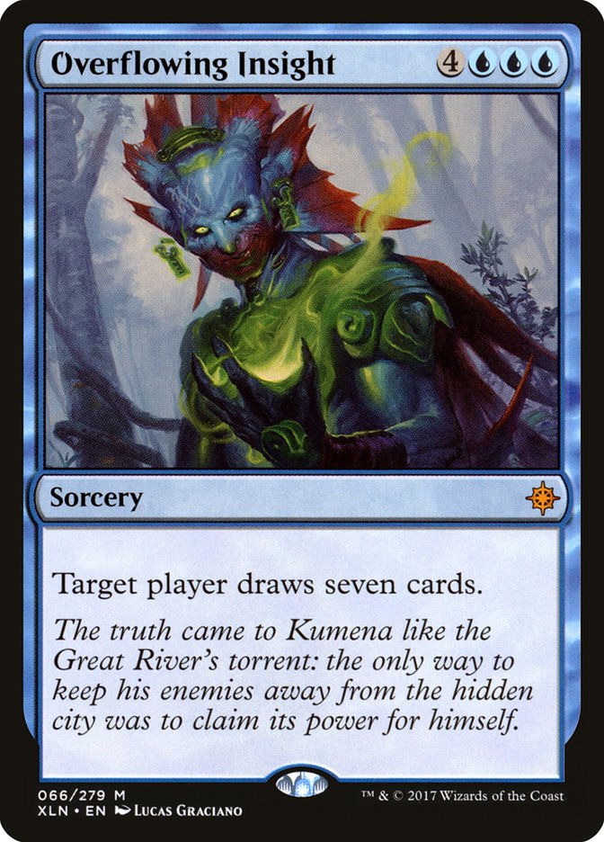Overflowing Insight [Ixalan] | Red Riot Games CA