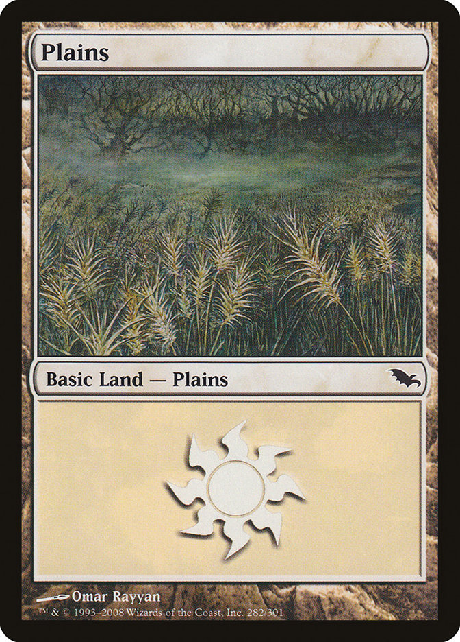 Plains (282) [Shadowmoor] | Red Riot Games CA