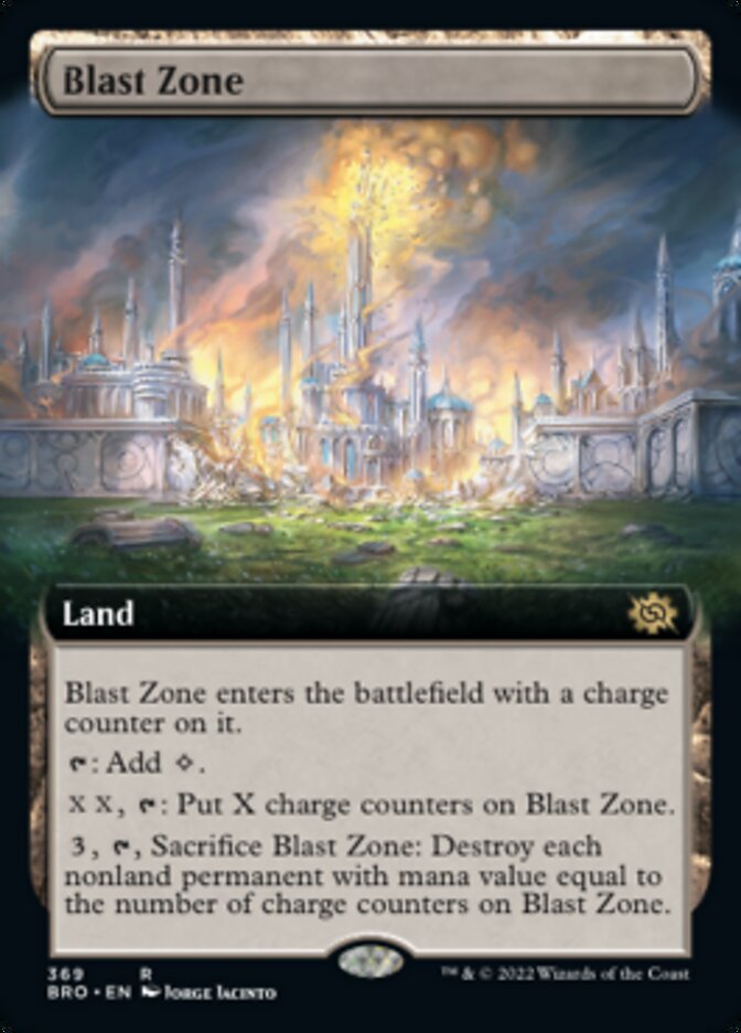 Blast Zone (Extended Art) [The Brothers' War] | Red Riot Games CA