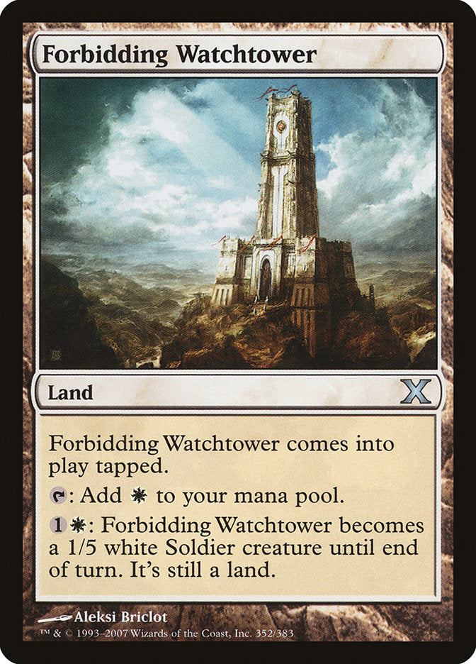 Forbidding Watchtower [Tenth Edition] | Red Riot Games CA