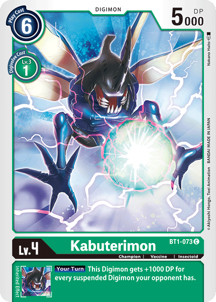 Kabuterimon [BT1-073] [Release Special Booster Ver.1.0] | Red Riot Games CA