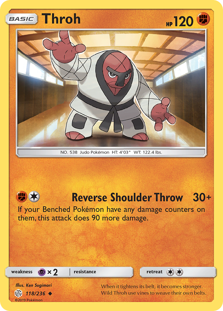Throh (118/236) [Sun & Moon: Cosmic Eclipse] | Red Riot Games CA