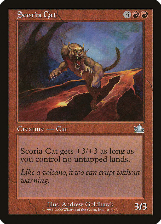 Scoria Cat [Prophecy] | Red Riot Games CA