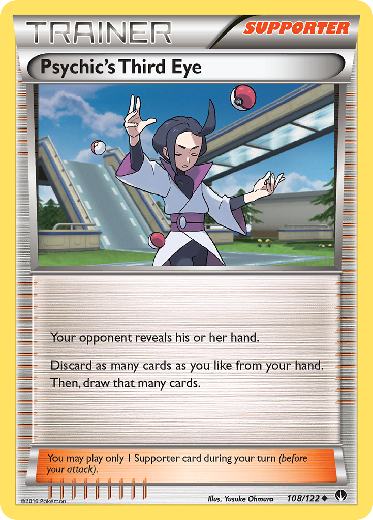 Psychic's Third Eye (108/122) [XY: BREAKpoint] | Red Riot Games CA