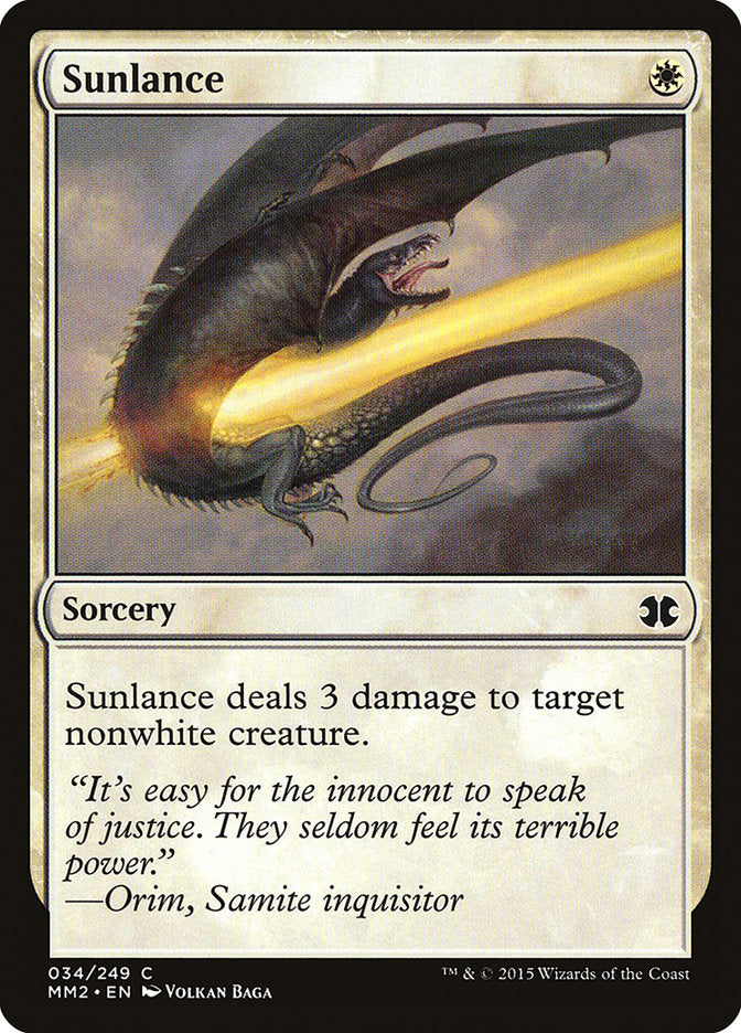 Sunlance [Modern Masters 2015] | Red Riot Games CA
