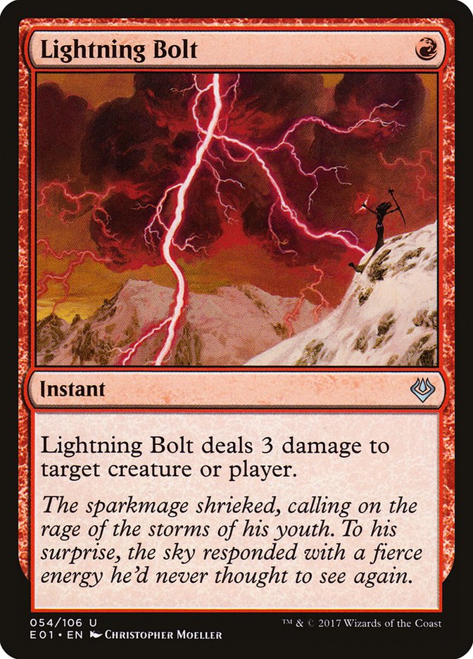 Lightning Bolt [Archenemy: Nicol Bolas] | Red Riot Games CA