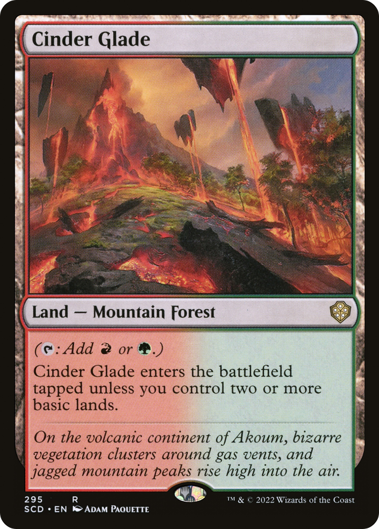 Cinder Glade [Starter Commander Decks] | Red Riot Games CA