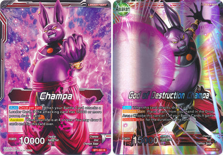 Champa // God of Destruction Champa (BT1-001) [Galactic Battle] | Red Riot Games CA