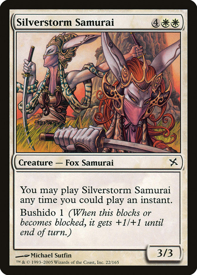 Silverstorm Samurai [Betrayers of Kamigawa] | Red Riot Games CA