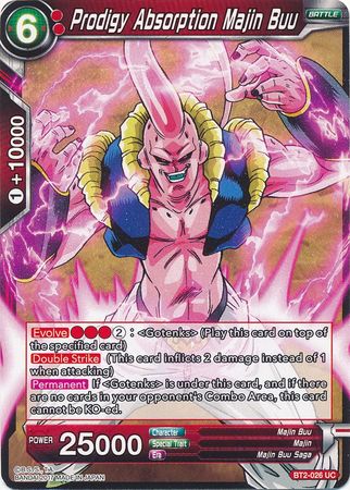 Prodigy Absorption Majin Buu (BT2-026) [Union Force] | Red Riot Games CA
